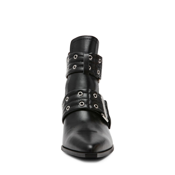 GIUSTINE BOOTS BLACK LEATHER - Steve Madden Polska