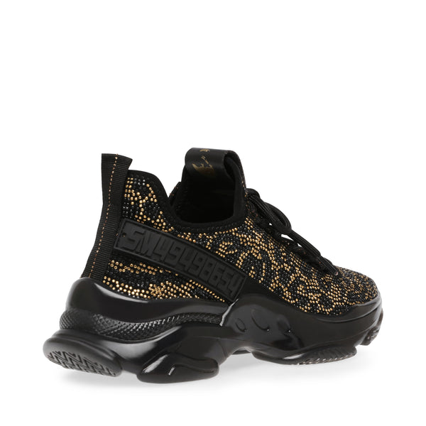 MAXILLA-S SNEAKER BLK/GOLD - Steve Madden Polska