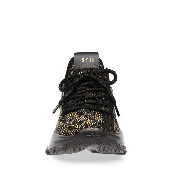 MAXILLA-S SNEAKER BLK/GOLD - Steve Madden Polska