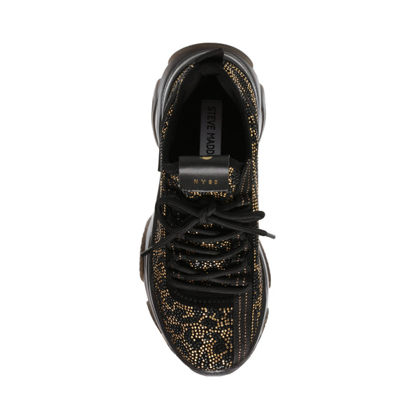 MAXILLA-S SNEAKER BLK/GOLD - Steve Madden Polska