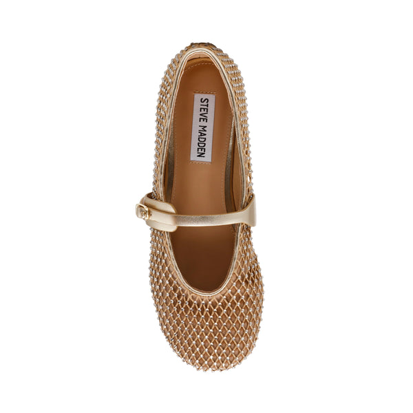 REJOICE-R BALLERINAS GOLD - Steve Madden Polska