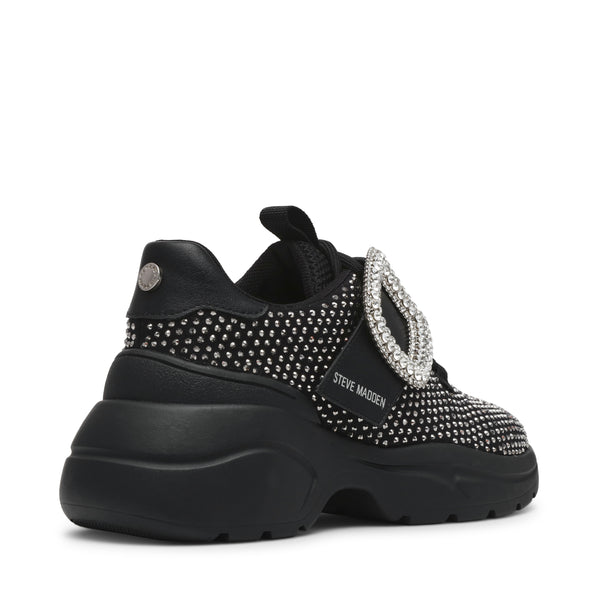 ECLIPSE SNEAKERS BLACK - Steve Madden Polska