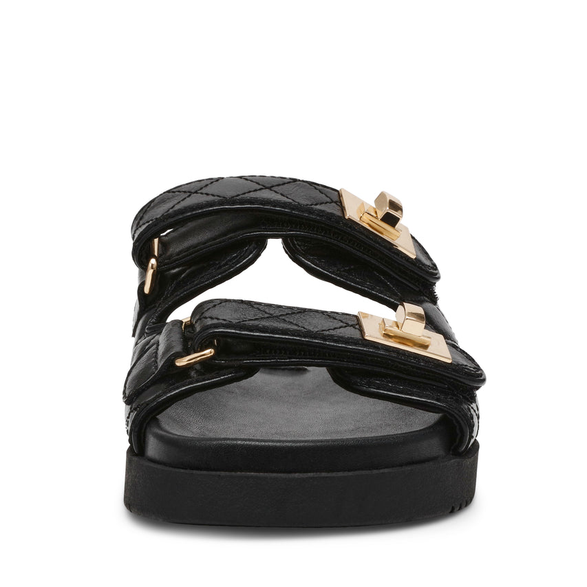 Schmona-CN Slide BLACK LEATHER