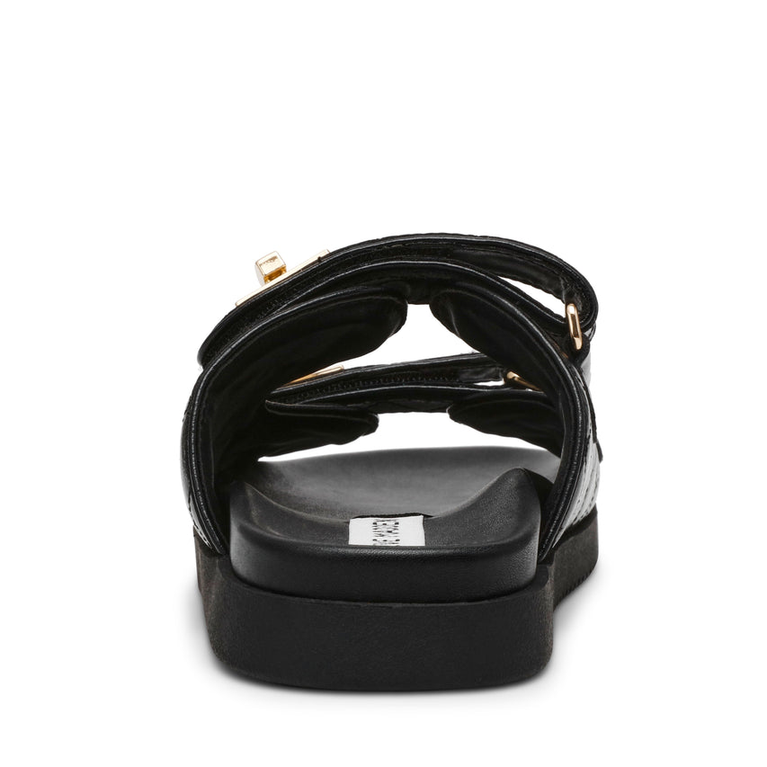 Schmona-CN Slide BLACK LEATHER