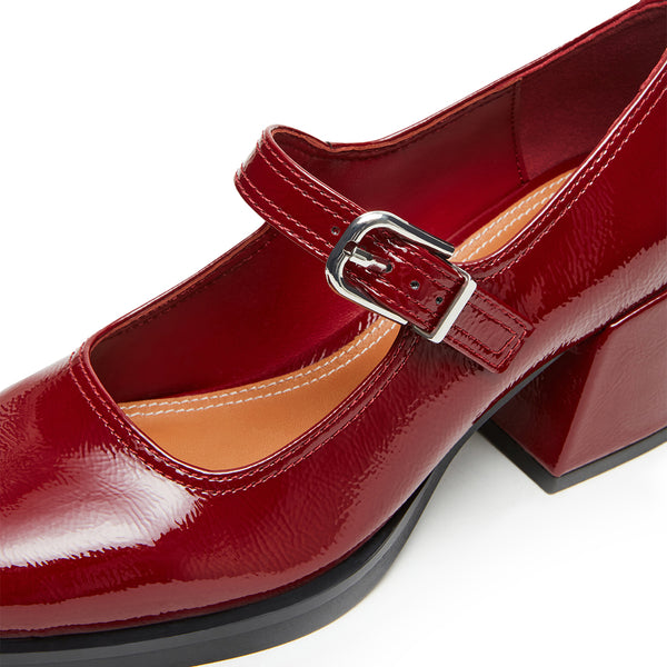 Lisbon Flat Shoe RED