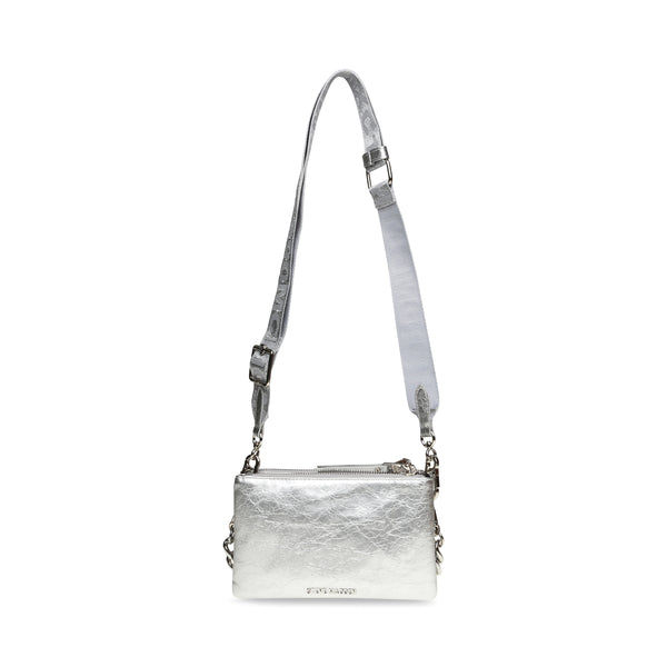 BNICCO CROSSBODY BAG SILVER - Steve Madden Polska