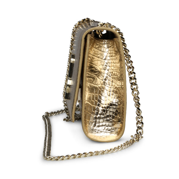 BRAMONIE CROSSBODY BAG GOLD - Steve Madden Polska