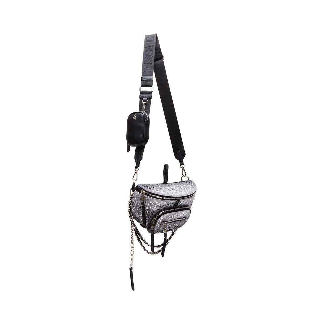 BMAXIMAR CROSSBODY BAG BLK/SIL- Hover Image