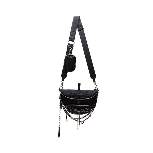 BRAPID CROSSBODY BAG BLACK - Steve Madden Polska