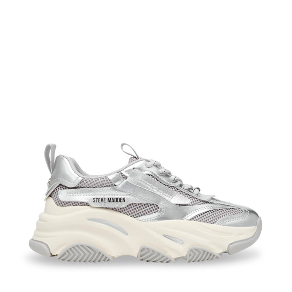 POSSESSION-E SNEAKER SILVER METALLIC - Steve Madden Polska