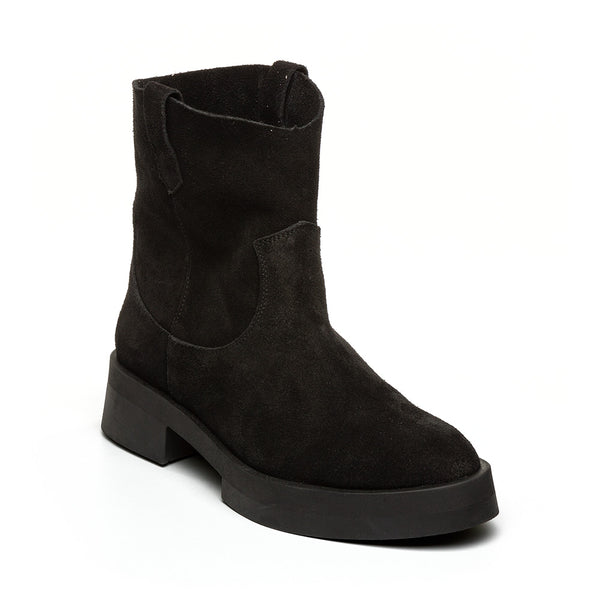 Mina Black Suede - Steve Madden Polska