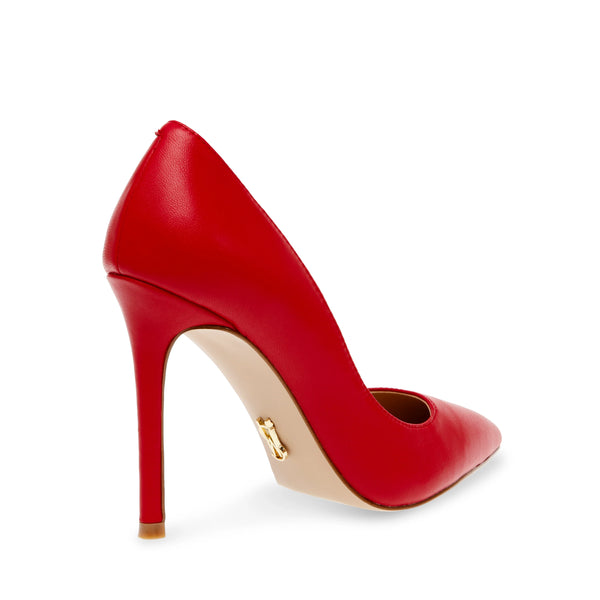 EVELYN-E PUMP RED LEATHER - Steve Madden Polska