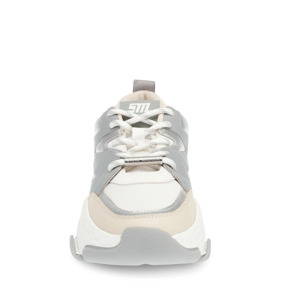 Progressive Sneaker Silver/White - Steve Madden Polska