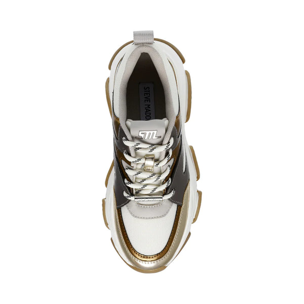 PROGRESSIVE SNEAKER PEW/GLD - Steve Madden Polska