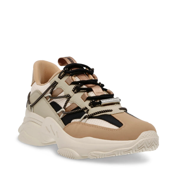 MAGNETO-E SNEAKER KHAKI/BLACK - Steve Madden Polska