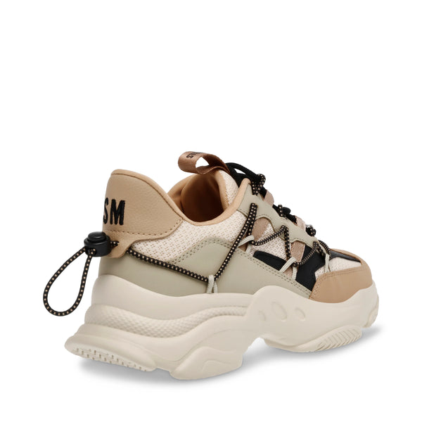 MAGNETO-E SNEAKER KHAKI/BLACK - Steve Madden Polska