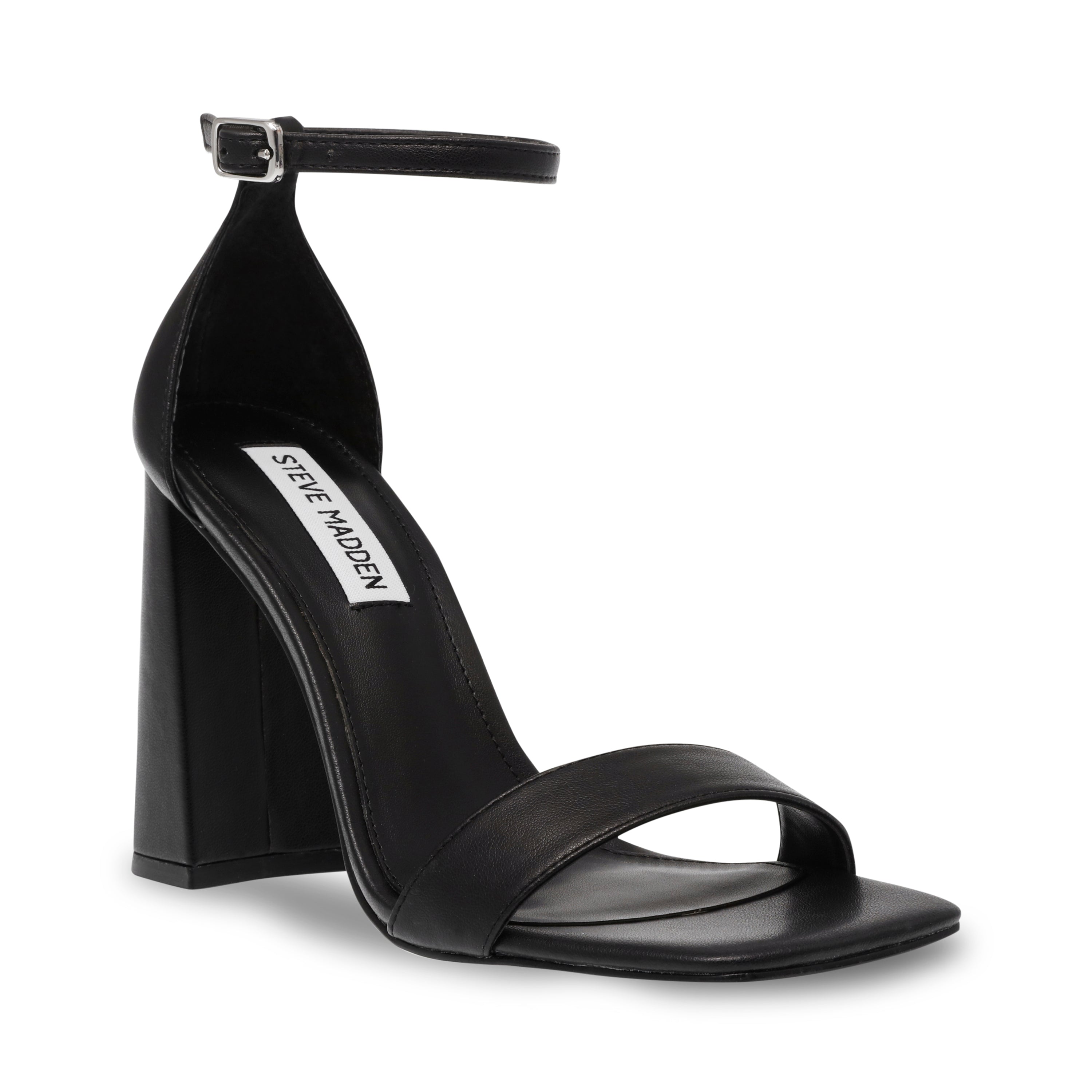 Airy Sandal Black Leather- Hover Image