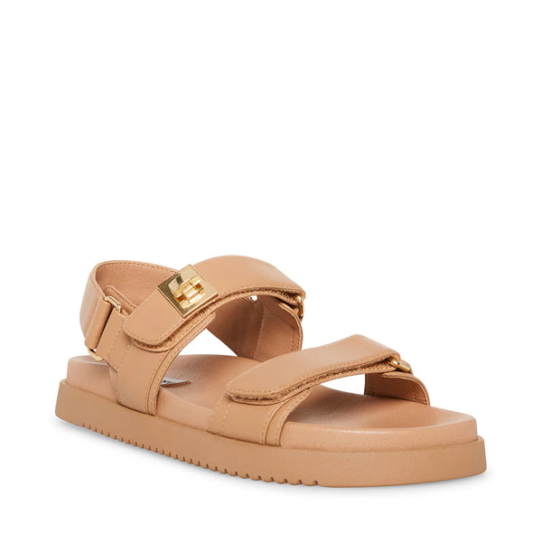 Mona Sandal Tan Leather - Steve Madden Polska