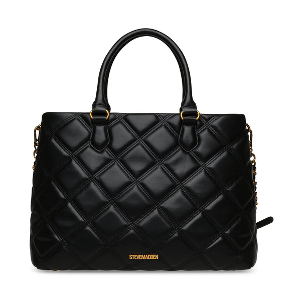 BABBI SHOPPER GOLD/BLACK - Steve Madden Polska