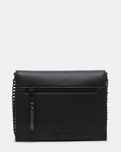 BLEADING CROSSBODY BAG BLACK/BLACK - Steve Madden Polska