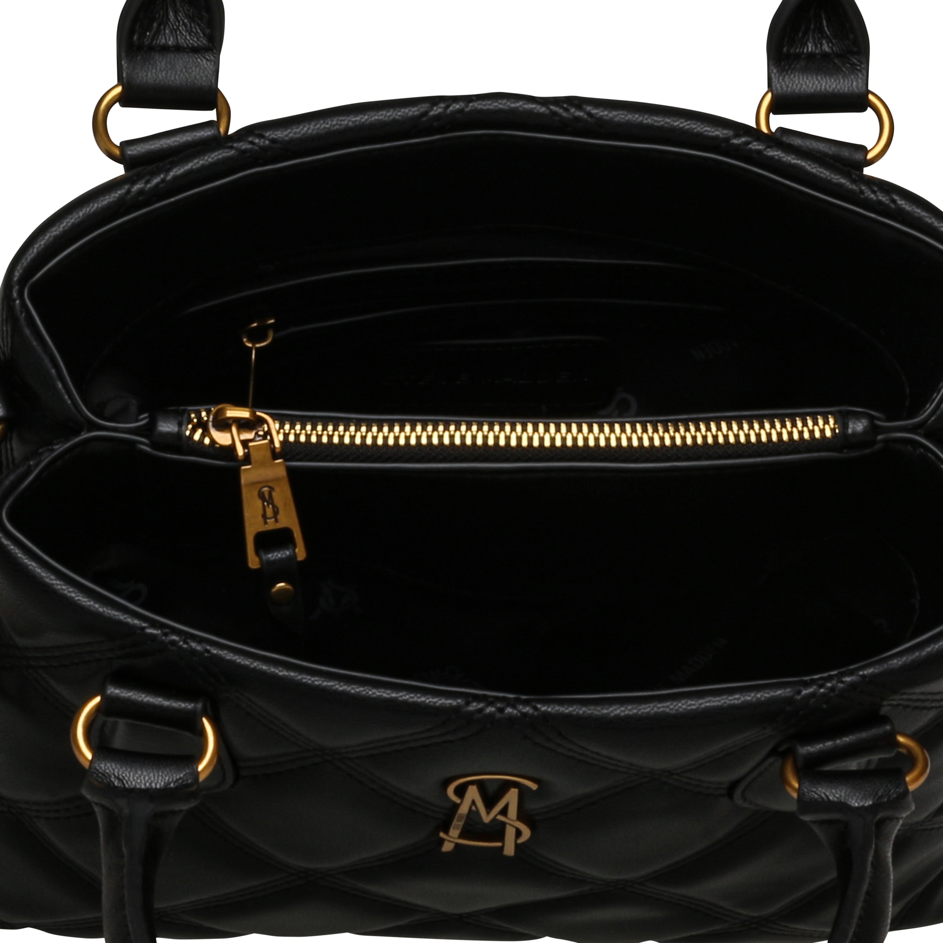 BNESSIE CROSSBODY BAG GOLD/BLACK- Hover Image