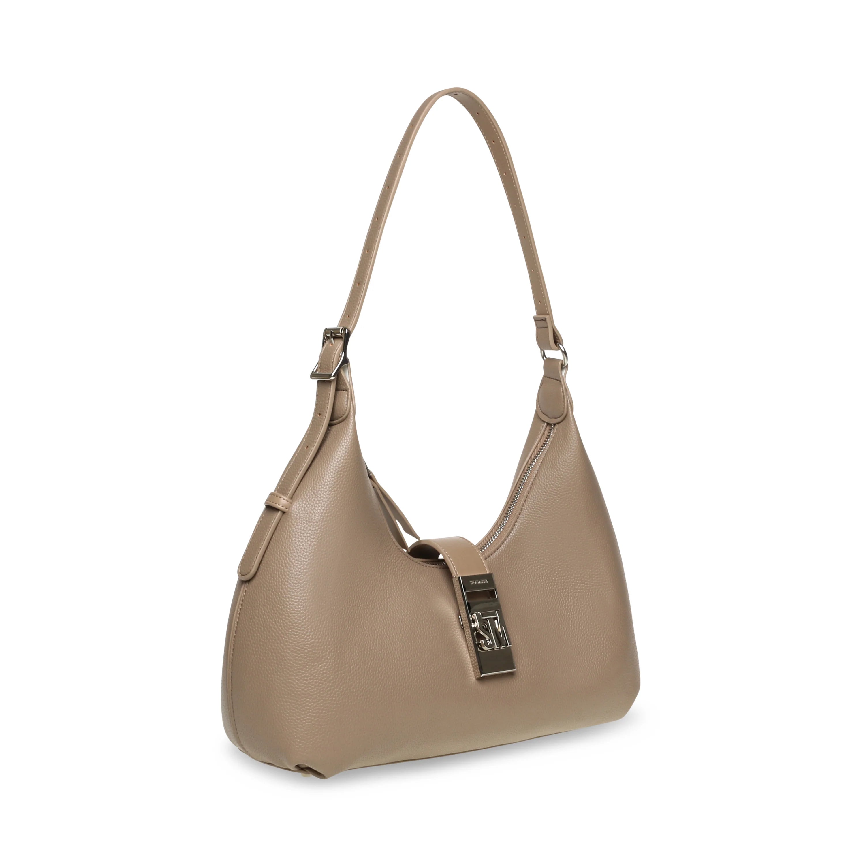 BOVIE SHOULDER BAG TAUPE- Hover Image