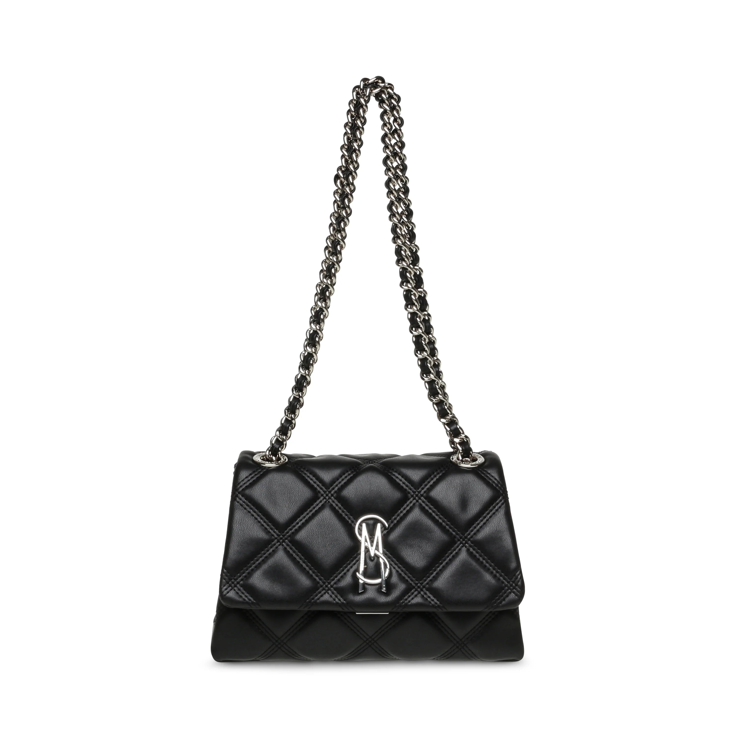 BVOLTURI CROSSBODY BAG BLK/SIL