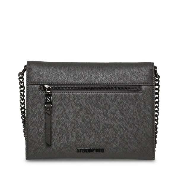 BLEADING CROSSBODY BAG GREY - Steve Madden Polska