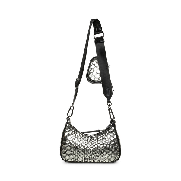 BVITALZ CROSSBODY BAG SILVER - Steve Madden Polska