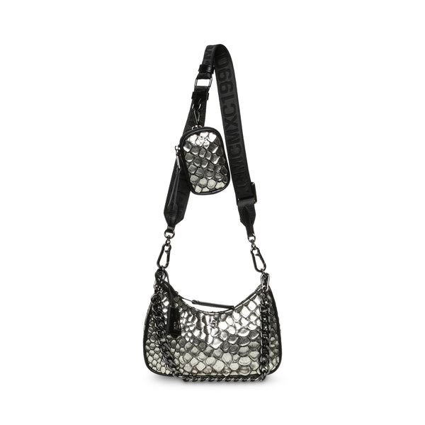 BVITALZ CROSSBODY BAG SILVER - Steve Madden Polska