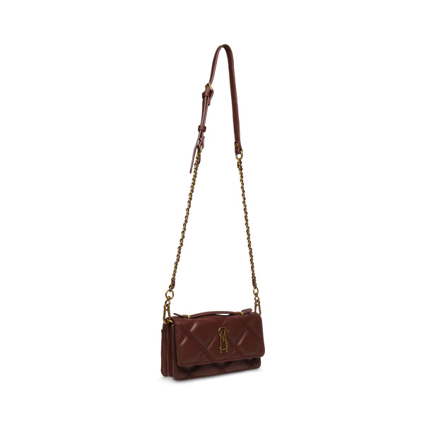 BJEFFA CROSSBODY BAG CHOCOLATE - Steve Madden Polska