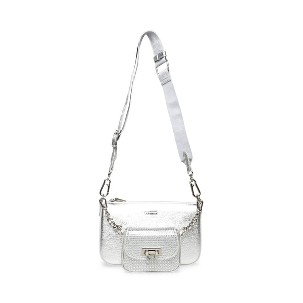 BNAIM-R CROSSBODY BAG SILVER - Steve Madden Polska