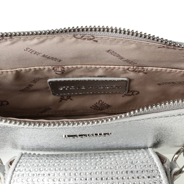 BNAIM-R CROSSBODY BAG SILVER - Steve Madden Polska