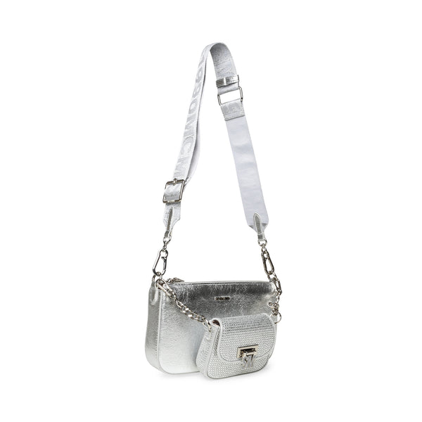 BNAIM-R CROSSBODY BAG SILVER - Steve Madden Polska