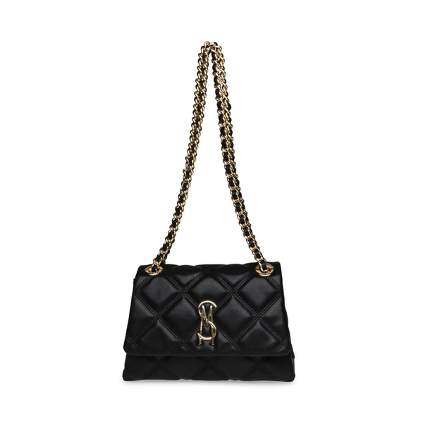 BVOLTURI CROSSBODY BAG BLACK/GOLD - Steve Madden Polska