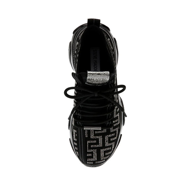 MAXOUT SNEAKER BLACK/SILVER - Steve Madden Polska