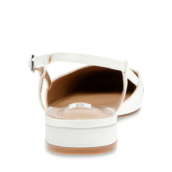 Belinda-R Ballerina Ivory Satin - Steve Madden Polska