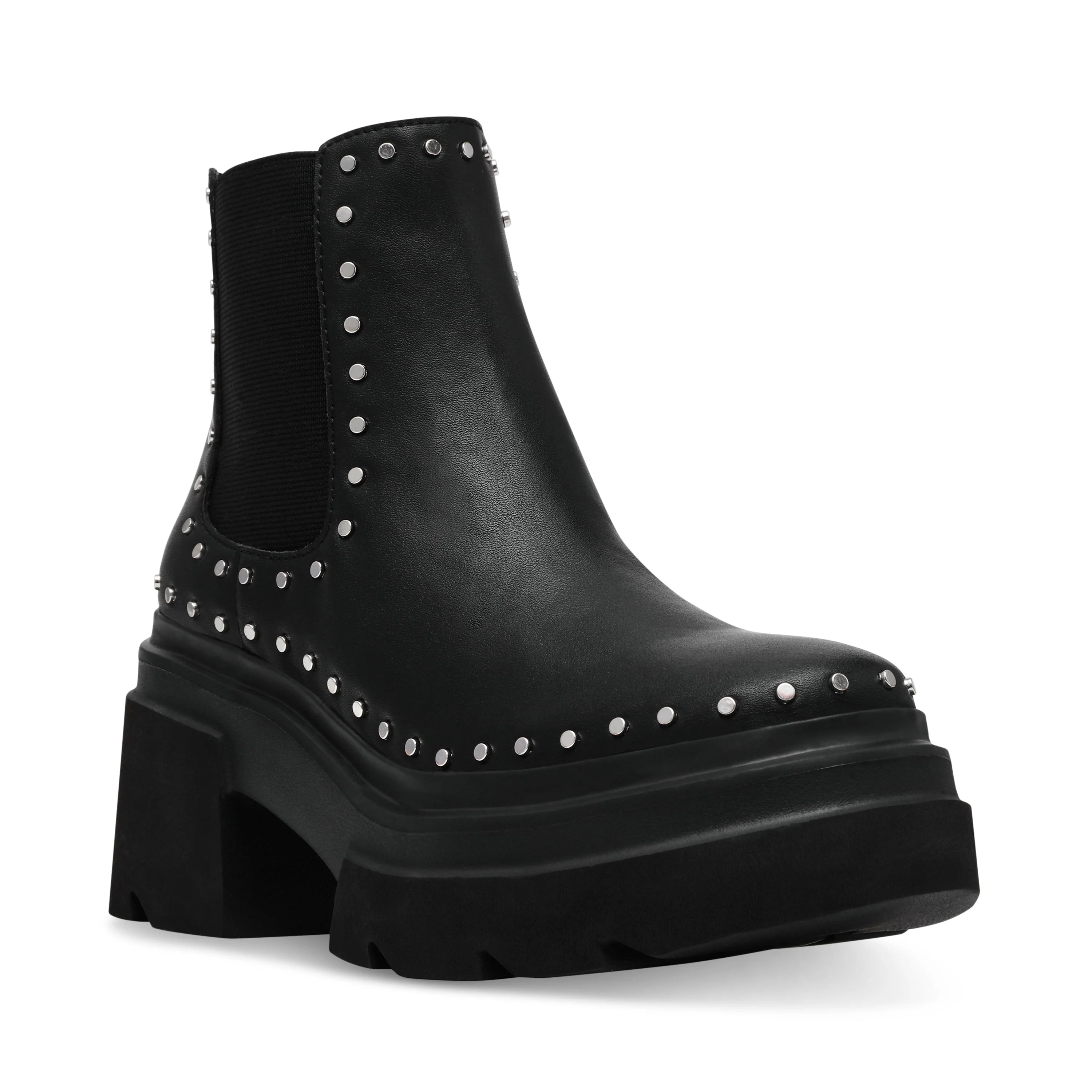 BING BANG-S CHELSEA BOOTS BLACK WITH STUDS- Hover Image