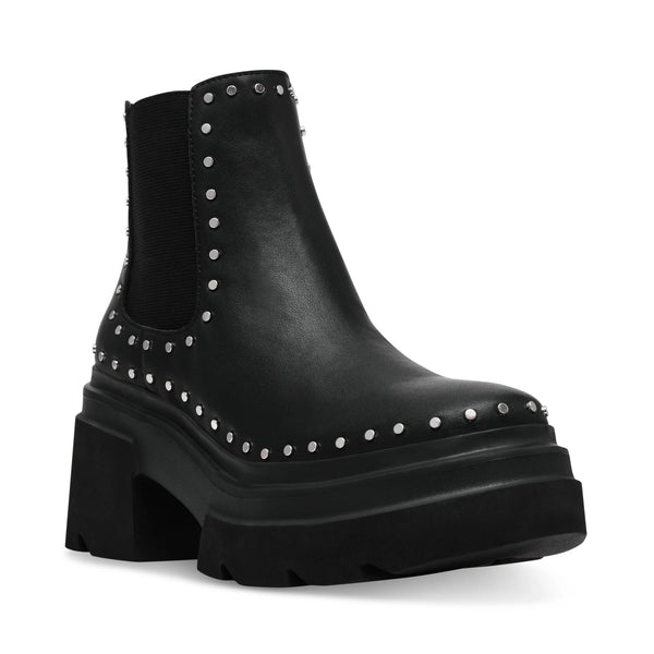 BING BANG-S CHELSEA BOOTS BLACK WITH STUDS - Steve Madden Polska