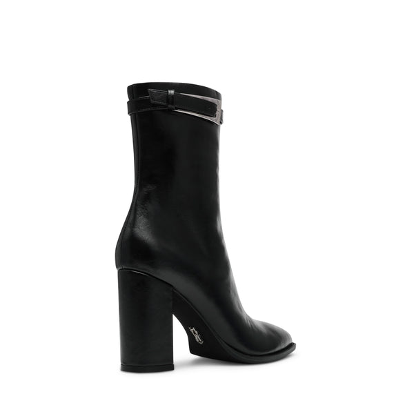 BRENTLEY HEELED ANKLE BOOTS BLACK - Steve Madden Polska