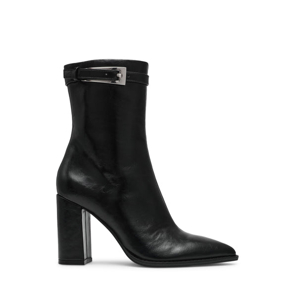 BRENTLEY HEELED ANKLE BOOTS BLACK - Steve Madden Polska