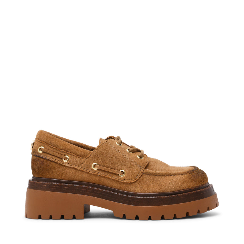 Detroit Flat Shoe TAUPE SUED