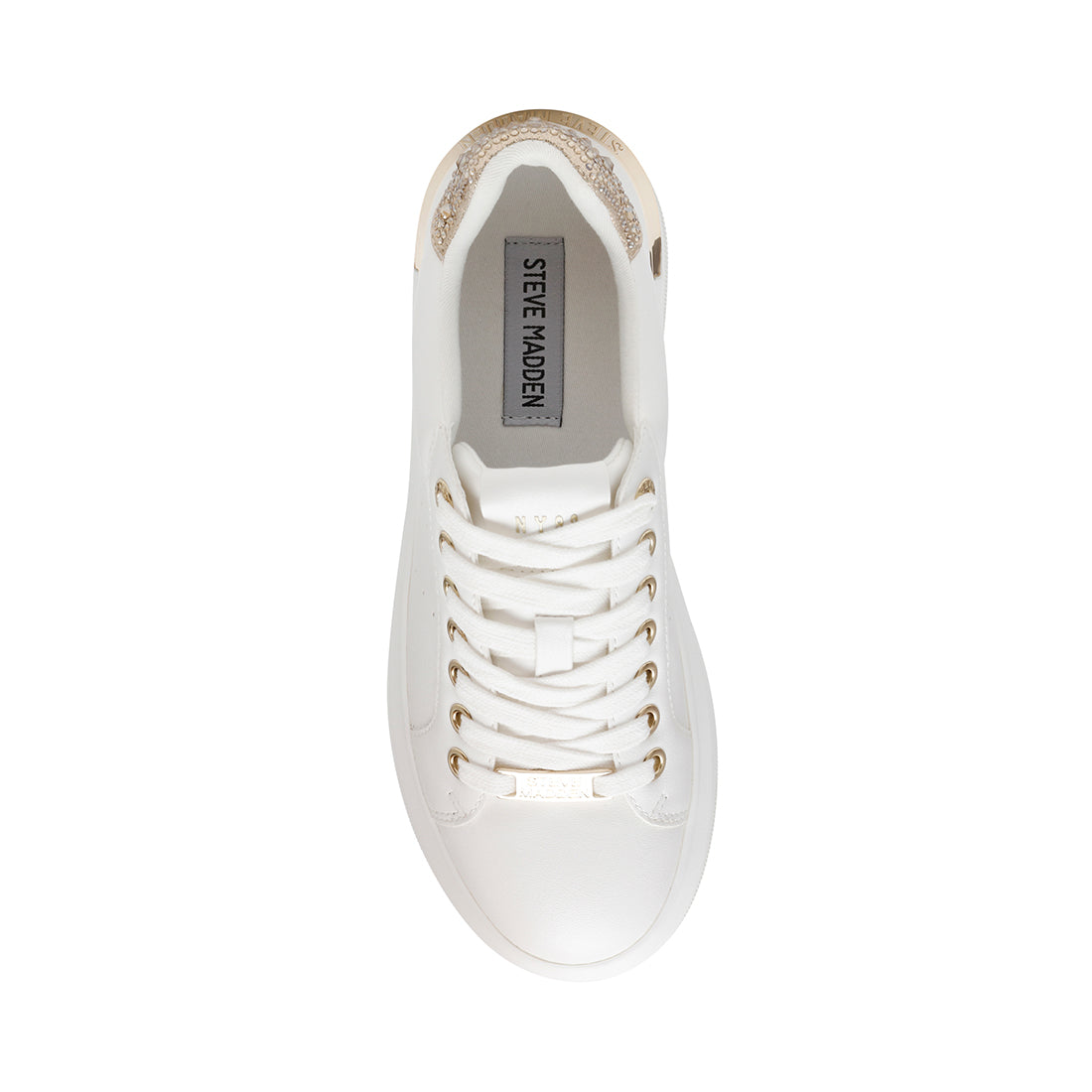 Glacialr 2.0 Sneaker WHT/RHINESTONE