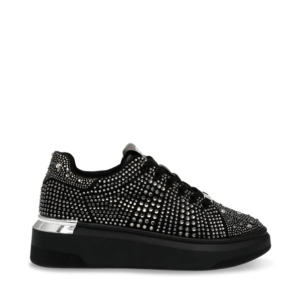 Globes Sneaker Black/Silver - Steve Madden Polska