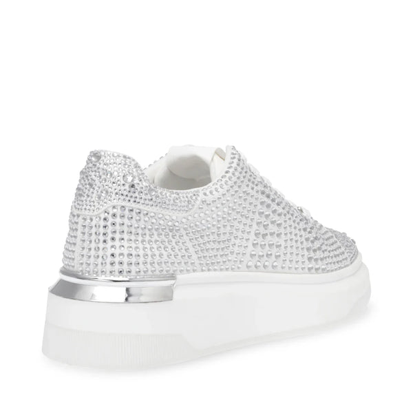 Globes Sneaker White/Sil - Steve Madden Polska