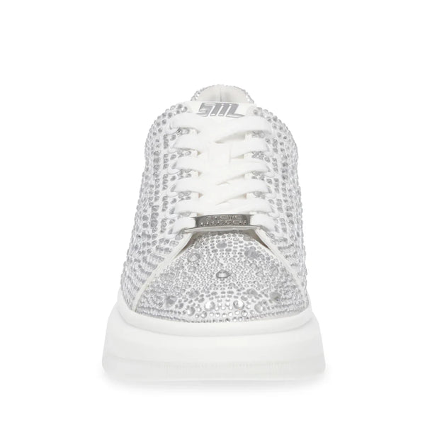 Globes Sneaker White/Sil - Steve Madden Polska