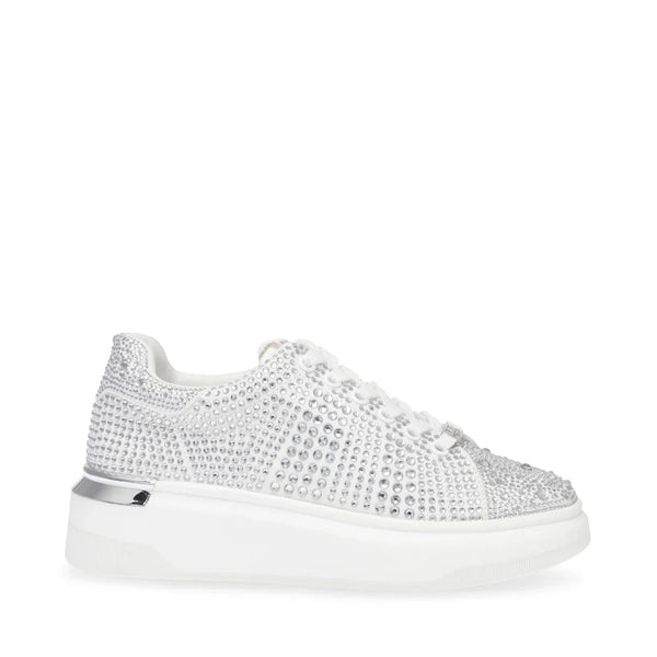 Globes Sneaker White/Sil - Steve Madden Polska