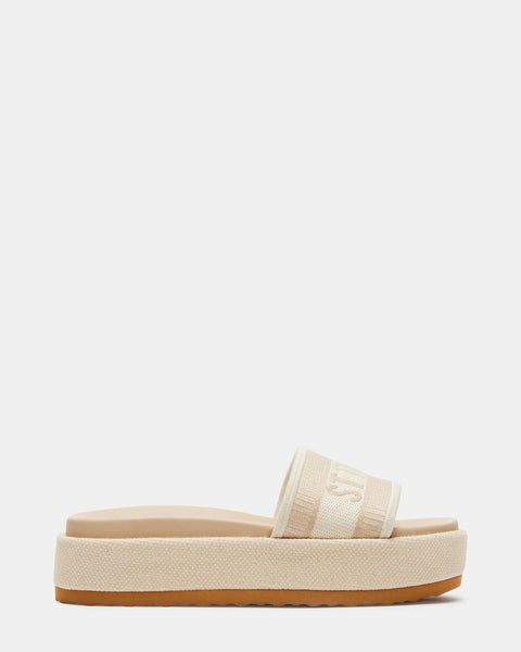 Knoxley Sandal Bone Multi - Steve Madden Polska