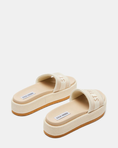 Knoxley Sandal Bone Multi - Steve Madden Polska