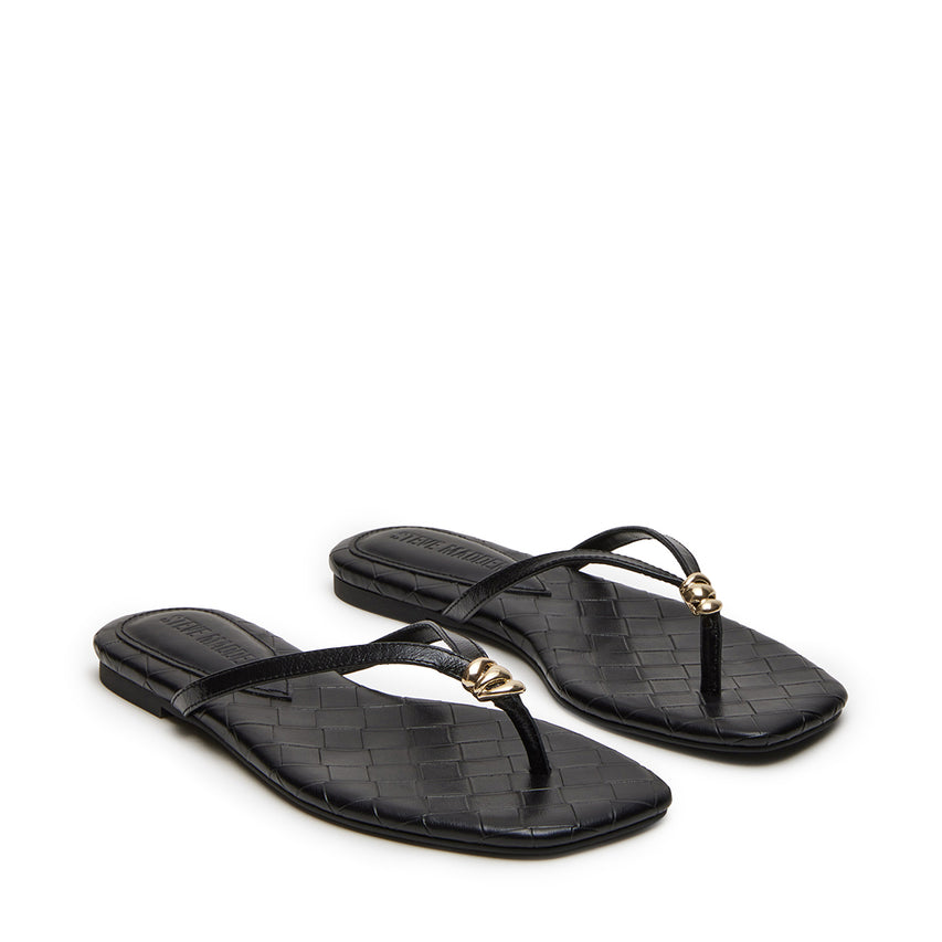 Maliyah Sandal BLACK LEATHER